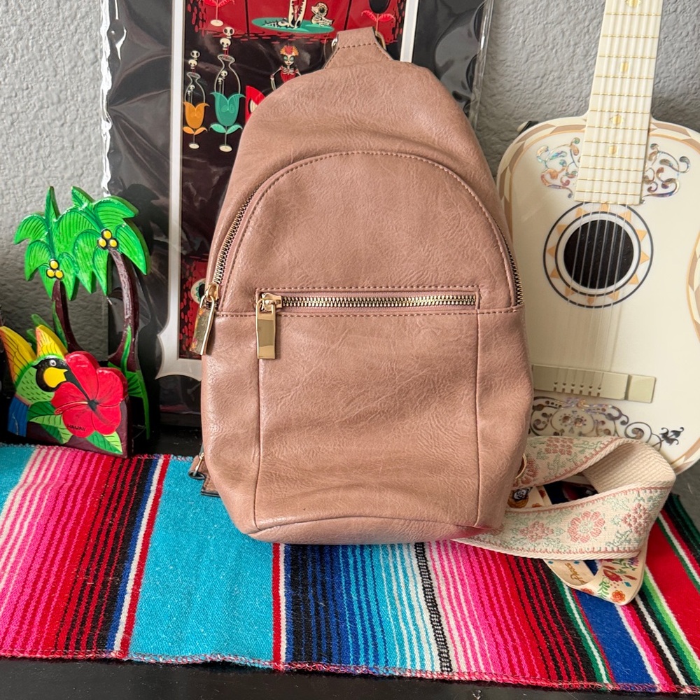 Stylish Tan Backpack